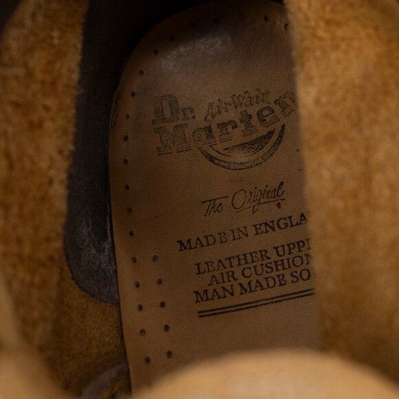 Dr Martens 939 Wheat Nubuck 6 Hole Men's Ben Boots Made in England | US 11 UK10 - Picture 12 of 13